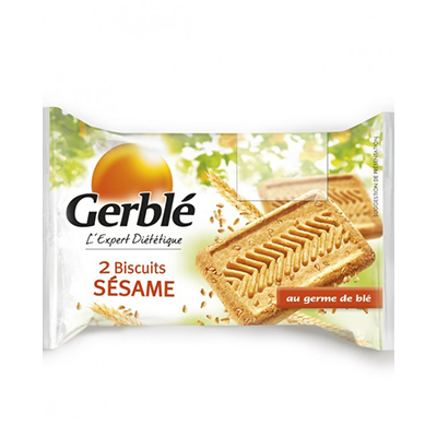 Biscuits Gerblé avec du sésame